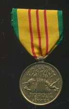 USA Vietnam Service Medal - Medaille Orden am Band mit Nadel  full size