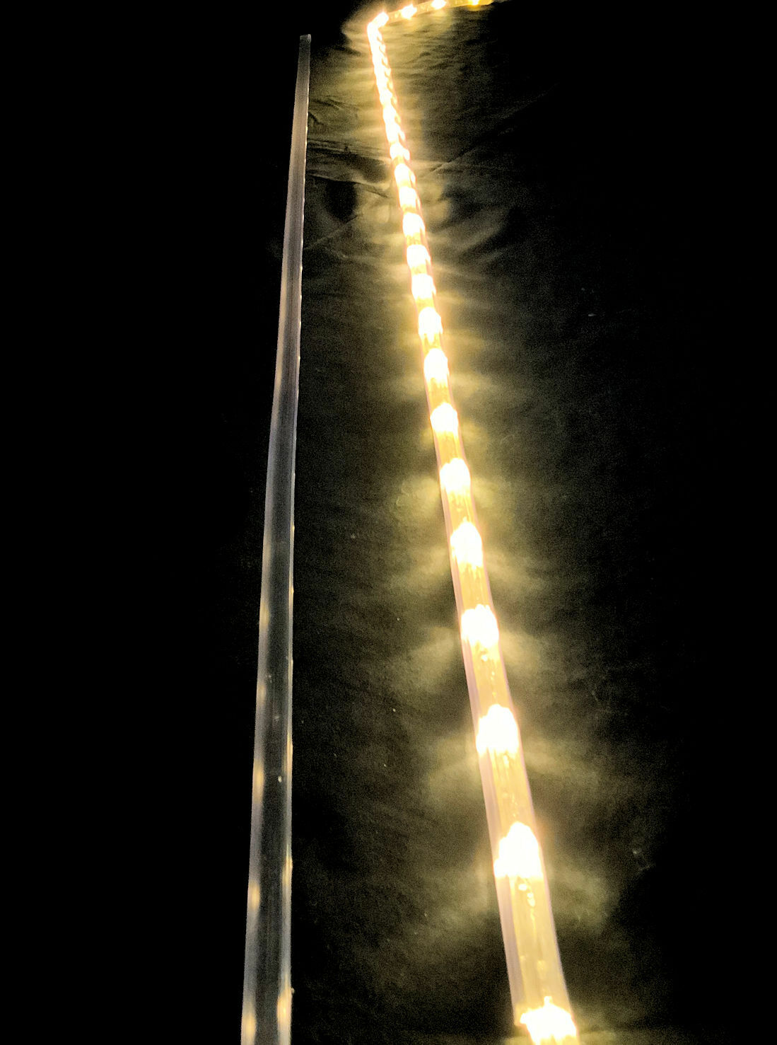 Rope Light Channel Support Track PVC 10.5m 13mm Installation