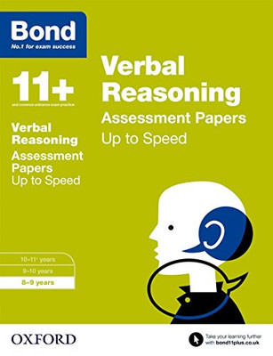Bond 11+: Verbales Denken: Up-to-Speed-Übung: 8-9 Y - Taschenbuch NEU Frances