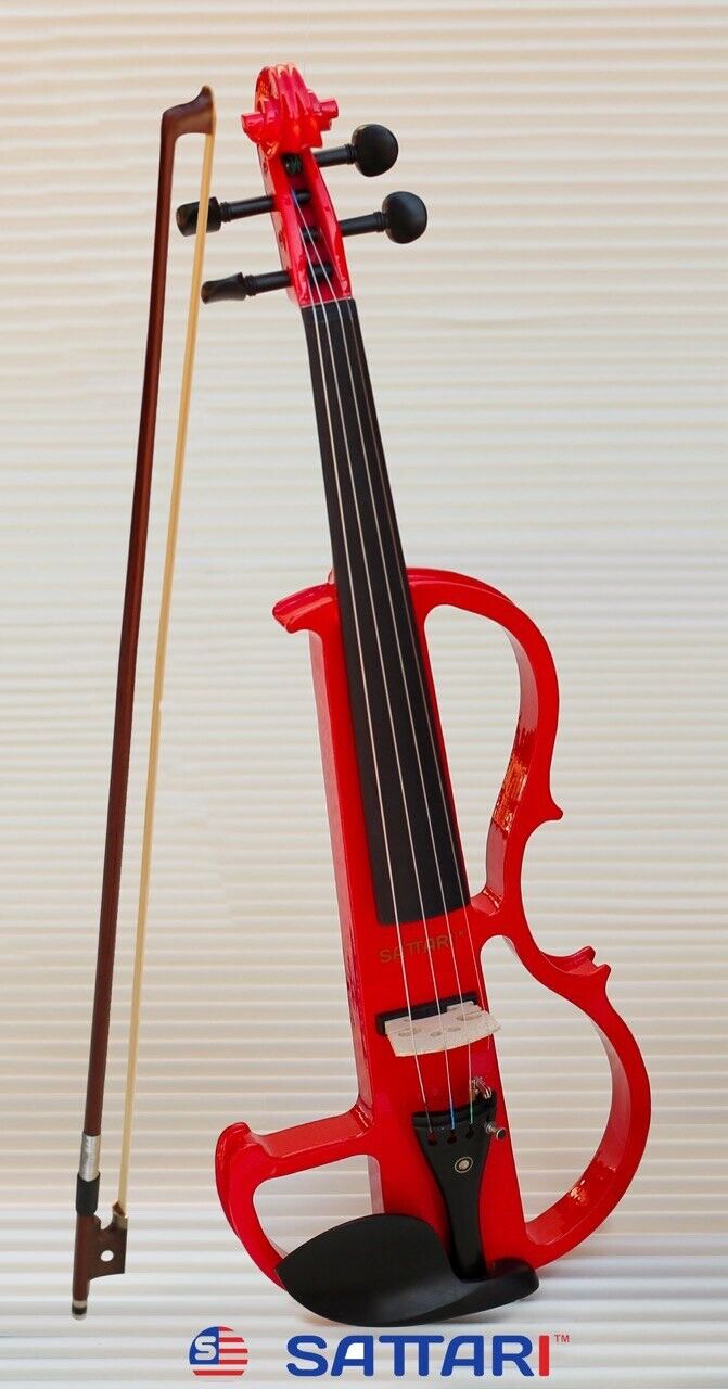 Electric violin SATTARI silent electric 4/4 violin Krajowy duży zysk
