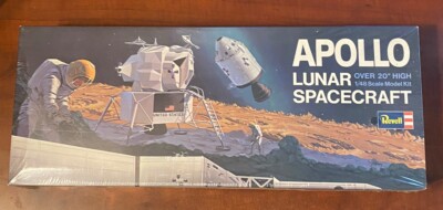 Revell 1969 H-1838:600 Apollo Lunar Spacecraft Model Kit Sealed (not Aurora)
