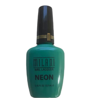 Milani Nail Lacquer Neon #504 Fresh Teal 0.45 fl oz