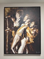 Faces, We’ll Meet Again - Ronnie Wood Painting 129/250 Faces, We’ll Meet Again - Ronnie Wood Painting 129/250