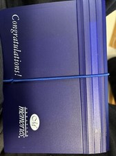 Creative Memories Photo Storage File Holder Blue Accordion Organizer 7.5 x 5.5