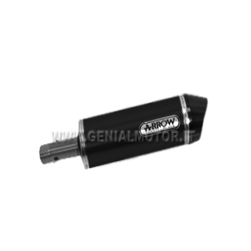 Exhaust Arrow Maxi Race Tech Alu Black Bmw F 800 Gs 2008 > 2016