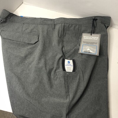 Denali Men's Size 50 Gray Classic American Fashion Stretch Hybrid Shorts