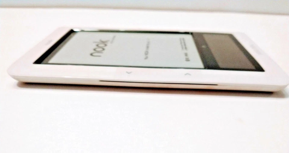 *BROKEN NOT WORKING* NOOK G3 WIFI BY BARNES & NOBLES E-READER BOOK WHITE TABLET - Image 3 of 4