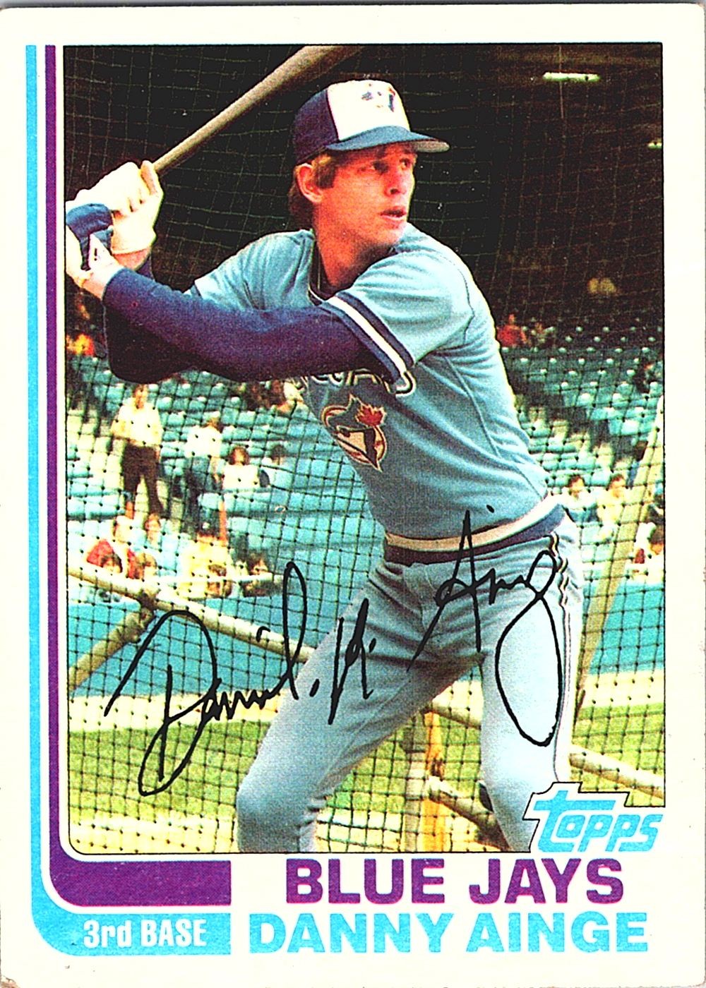 1982 Topps #125 Danny Ainge Blackless