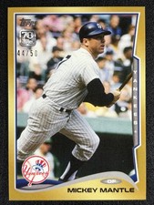 2021 Topps X Mickey Mantle Collection Baseball Cards Checklist 25