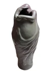 VTG VAN BRIGGLE Matte Grey LORELEI Art Pottery Vase 10.75"H SIGNED