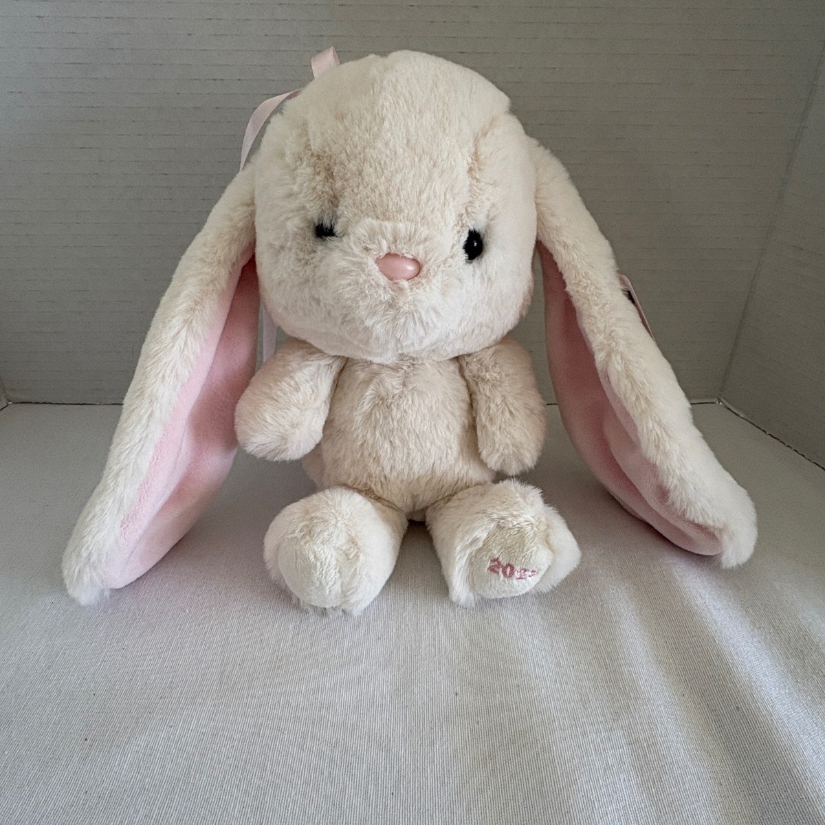 Aurora World Coquette Lily Bunny Plush Cream Pink 2026 Embroidered