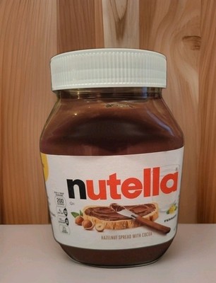 Nutella Original Hazelnut Spread With Cocoa By Ferrero Net Wt 33.5 Oz Big Jar