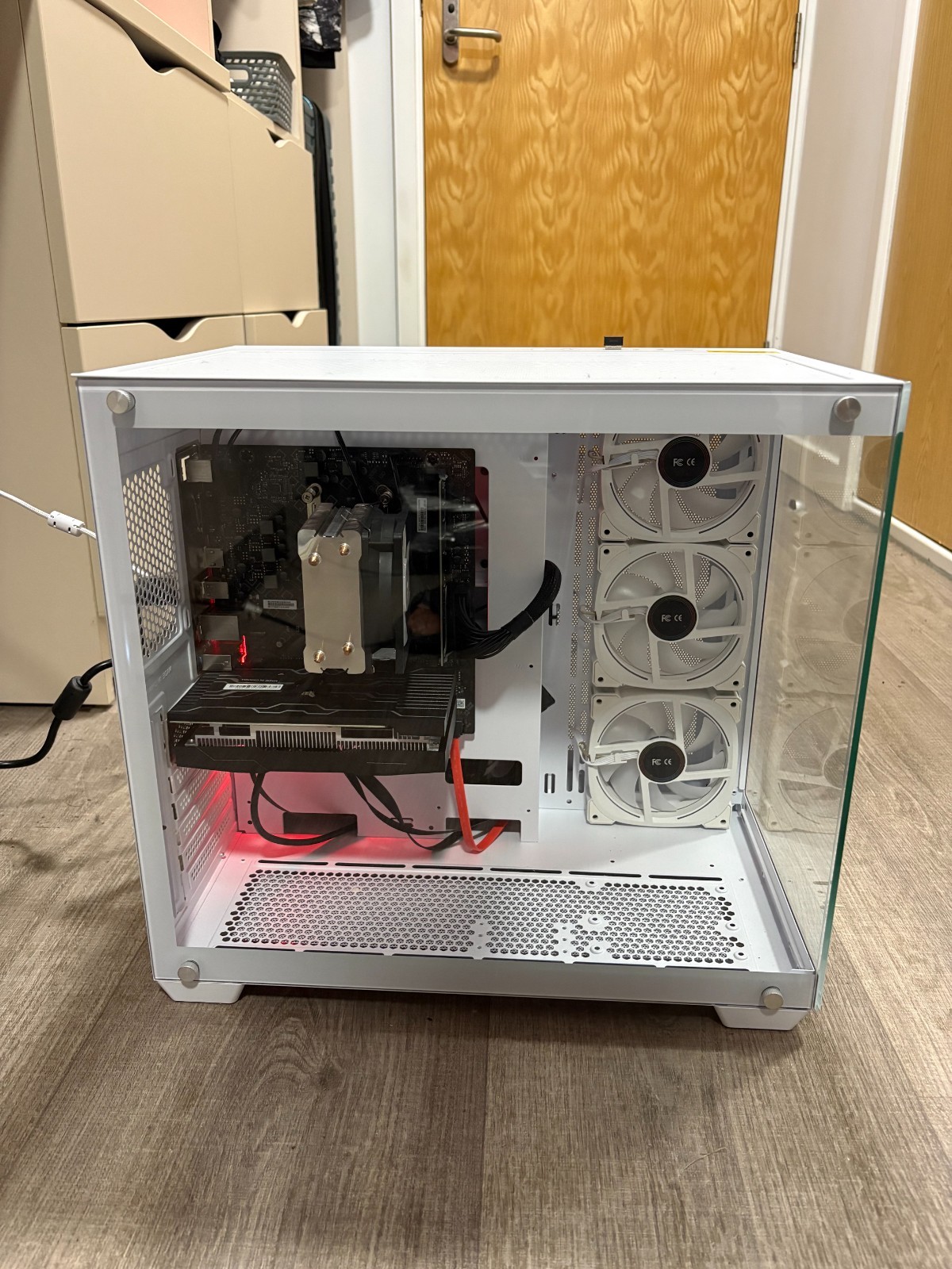 pc gaming, STGsivir PC Desktop Computer, AMD Ryzen 7 5700X up to 4.6GHz