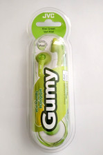 JVC Gumy Earbuds Kiwi Green New