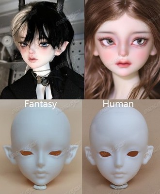 BJD 1/4 doll's head only Zhenlin , doll's head, without body Fashion