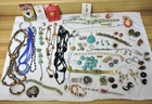 Vintage Costume Jewelry Lot Designer Mix Reseller Bulk Lot Vintage Jewelry Lot