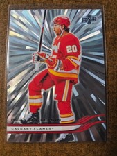 2025-26 Upper Deck Series 1 Silver OUTBURST Blake Coleman Calgary Flames