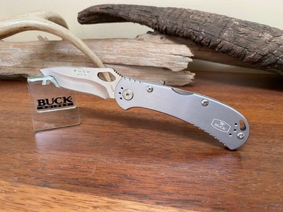 Buck Knife 722 - (2019) ''Spitfire'' Lockback Aluminum Frame **UNUSED AND MINT**