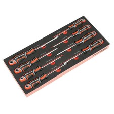 Sealey TBT55 TRX-Star* Schraubendreher-Set mit Werkzeugablage 8-tlg.