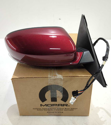 New OEM genuine Mopar Door Mirror 2012-2023 Chrysler 300 Blind Spot Red PRP RH