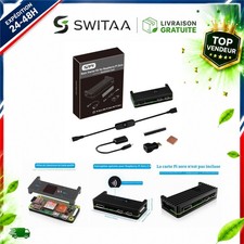 Boîtier métallique GeeekPi pour Raspberry Pi Zero 2 W Kit accessoires