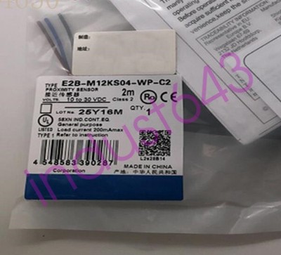 1PC New Omron E2B-M12KS04-WP-C2 Proximity Switch Sensor Free Shipping