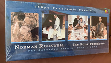 Norman Rockwell Four Freedoms The Saturday Evening Post 750 pc Panoramic Puzzle