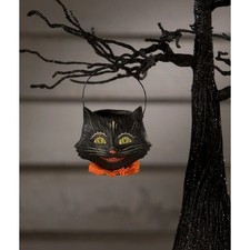 Bethany Lowe - Halloween - Kitty Bucket Ornament Mini - TJ2316