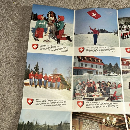1960s CHALET COCHAND Brochure St. Marguerite Station QUEBEC CANADA - Picture 7 of 15