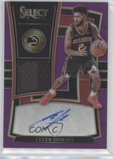 2017-18 Panini Select Rookie Jersey Purple 59/99 Tyler Dorsey #RJA-TDS Auto fm0