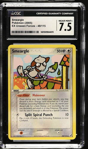 Smeargle graded CGC 7.5 for sale on eBay