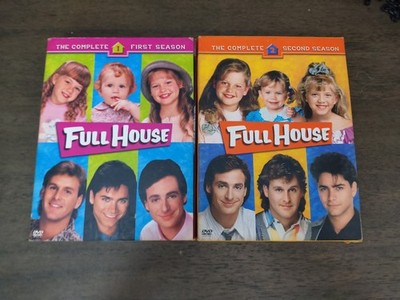  Full House Seasons 1 & 2 DVD Lot Complete First Second Season Bundle