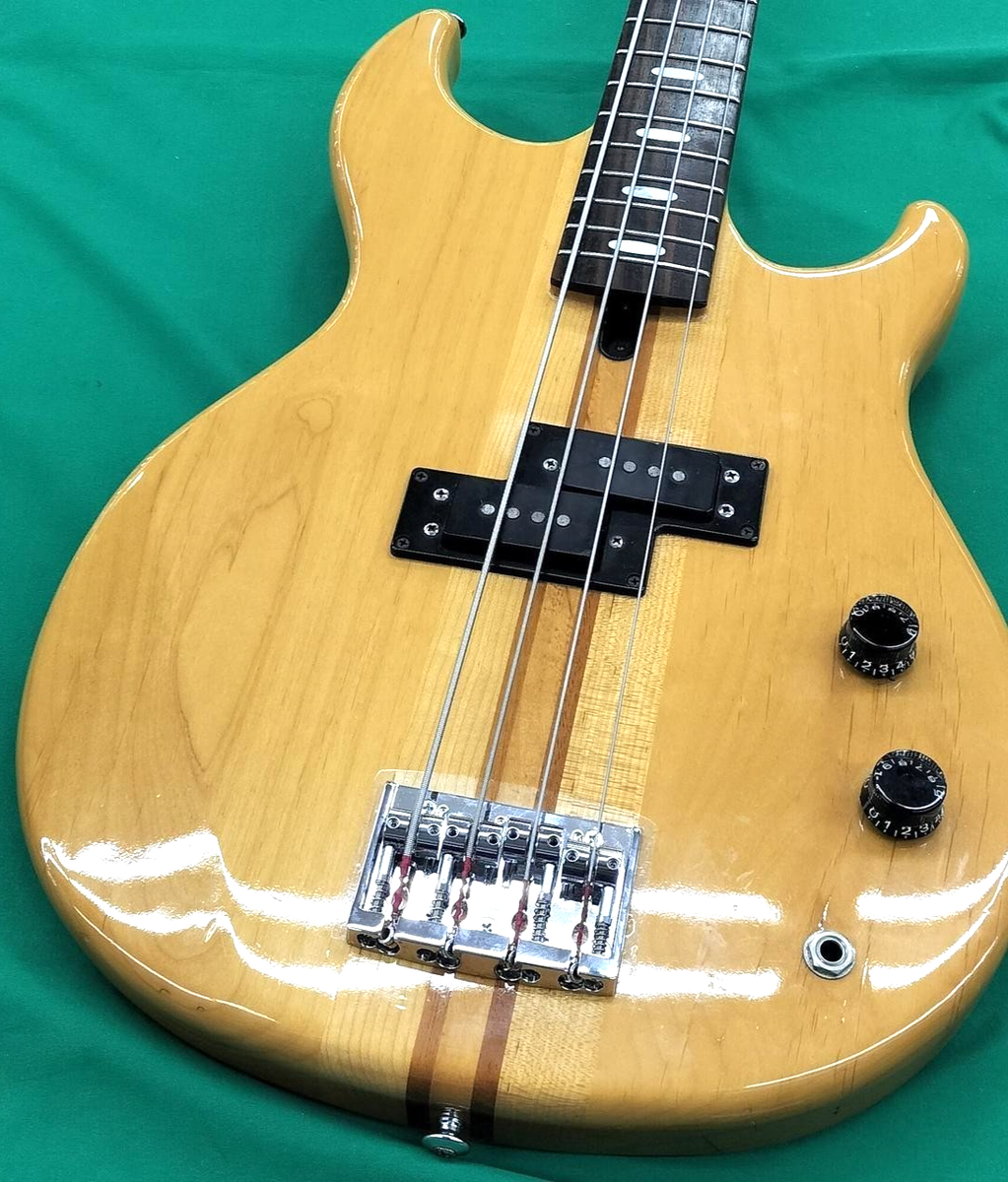 YAMAHA Broad Bass Vintage Bass BB1200 Natural Thru-Neck Made in
