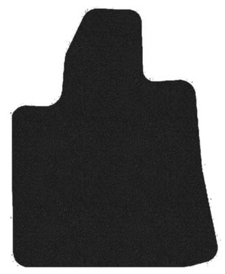 Velour FAHRER Fußmatten für Toyota Tundra II 2007-2021, Anthrazit x14 Rand