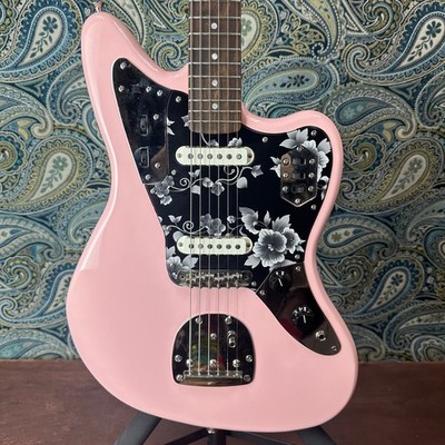 Used Squier Classic Vibe '60s Jaguar Shell Pink w/Aftermarket