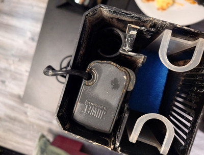 Juwel Innenfilter für Aquarium mit Pumpe, Filtermaterial und Innenfilter Lage