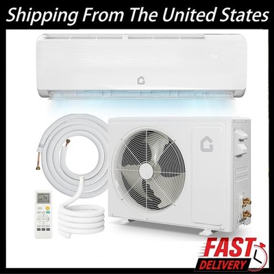 12000 BTU 230V Mini Split Air Conditioner & Heater Pump System 19 SEER2 Ductless