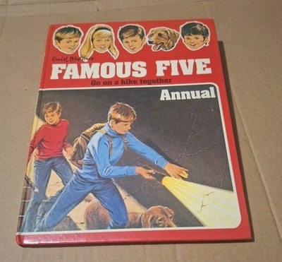 Enid Blyton - Famous Five Go on a Hike Together - 1977 Childrens Annual VGC HB