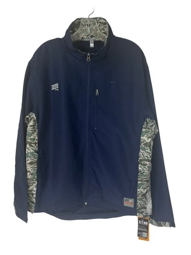 Soffe XT46 Zipper Jacket Mens Medium Blue New Camo Extreme Training video thumbnail