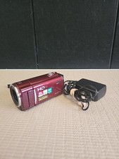 JVC Everio GZ-HM30RU Red HD Camcorder  Battery Works
