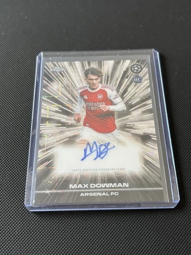 2025 Topps Chrome Max Dowman Black