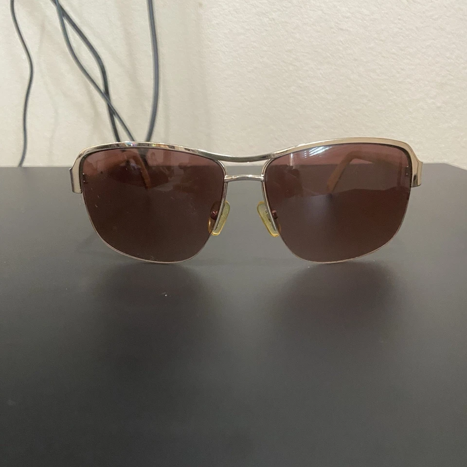 Candies Women's Oversized Sunglasses Metal Leopard Frame Polarized Lens — 第 2/4 张图片