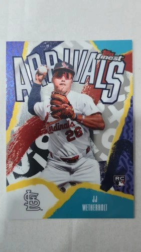 2026 Topps Finest JJ Wetherholt Refractor (RAW)