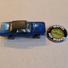 Hot Wheels Redlines Custom T-Bird Blue 1:64 Diecast Car 1967 Opening Hood