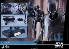 Hot Toys MMS406 K-2SO 1 6 Scale Figure Star Wars Rogue One Story