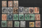 US lot used classic stamps