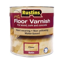 Rustins Quick Dry Floor Varnish Satin 5 Litre