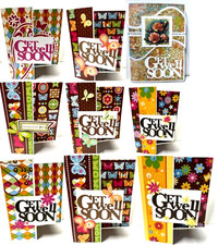 Get Well Soon Cards : Handmade : Unique: You Choose Design