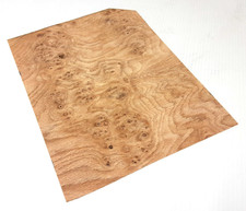 12-3/8" x 9-1/2" Oak Swirl Burl Raw Veneer
