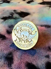 Sleep is Dead Cute Angel Skull Wax Seal Stamp